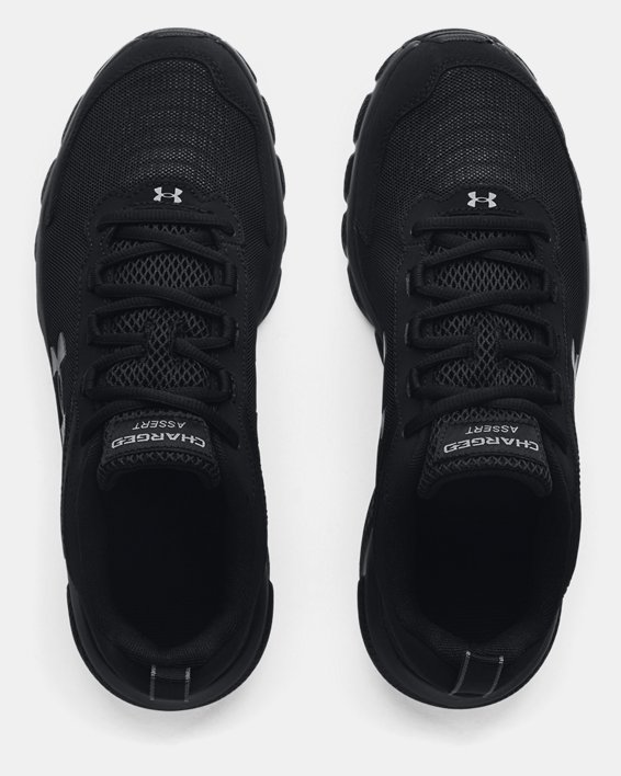 Men's UA Charged Assert 9 Running Shoes, Black, pdpMainDesktop image number 2